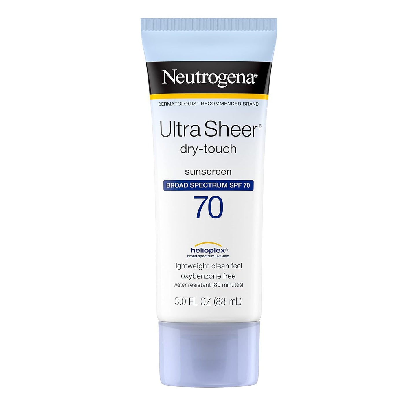 Neutrogena Ultra Sheer Dry-Touch Sunscreen Lotion with Broad Spectrum SPF 70