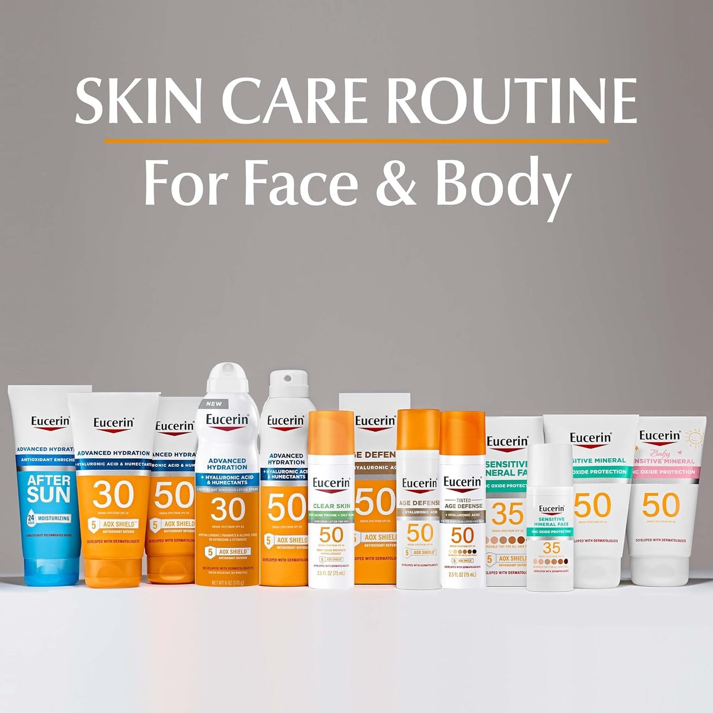 Eucerin SPF 50 Face Sunscreen Lotion Sun Clear Skin (Oil Control)