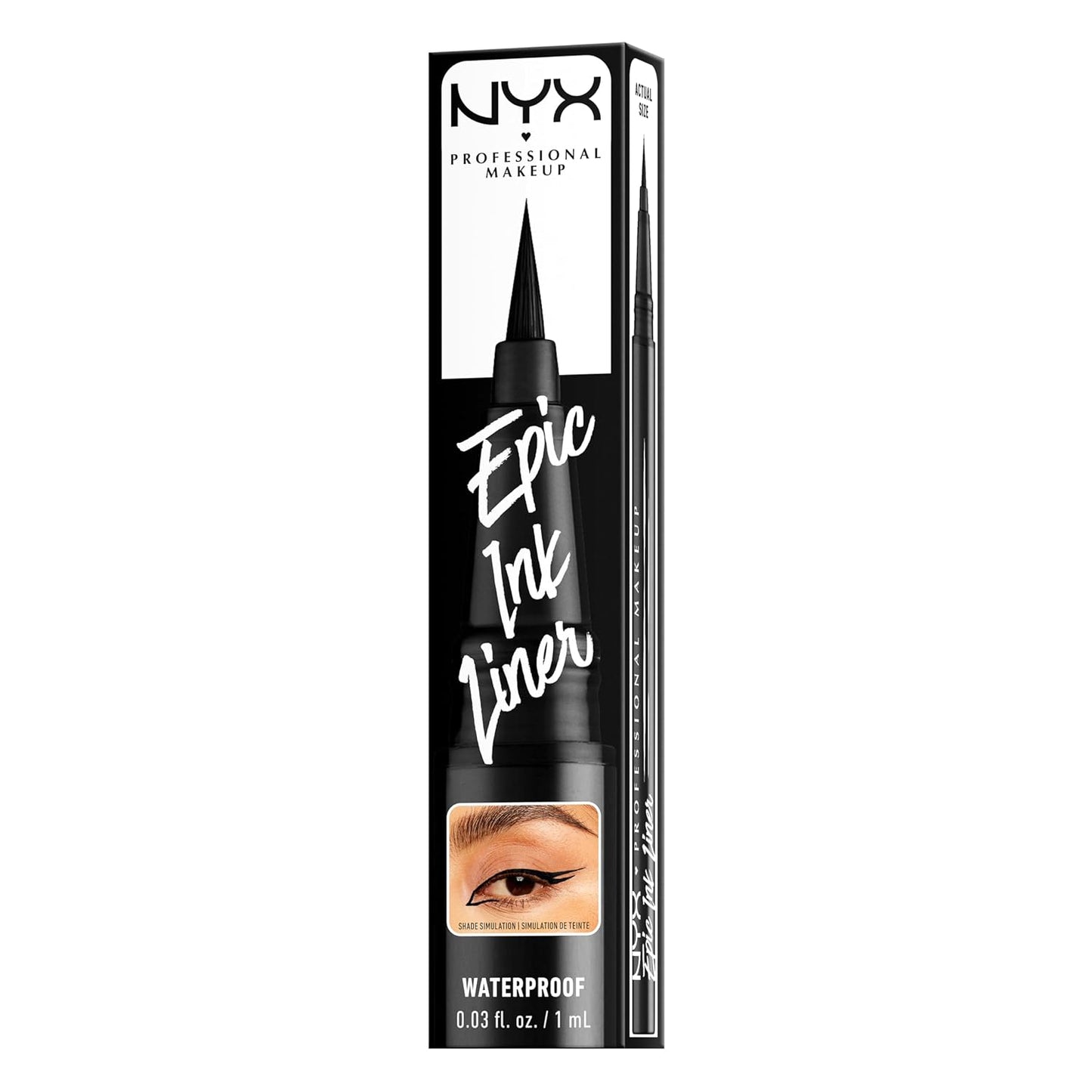 NYX Professional Makeup Epic Ink Waterproof Liquid Eyeliner