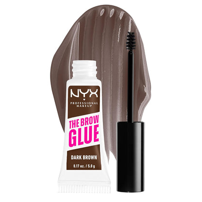 NYX PROFESSIONAL MAKEUP The Brow Glue, Extreme Hold Tinted Eyebrow Gel