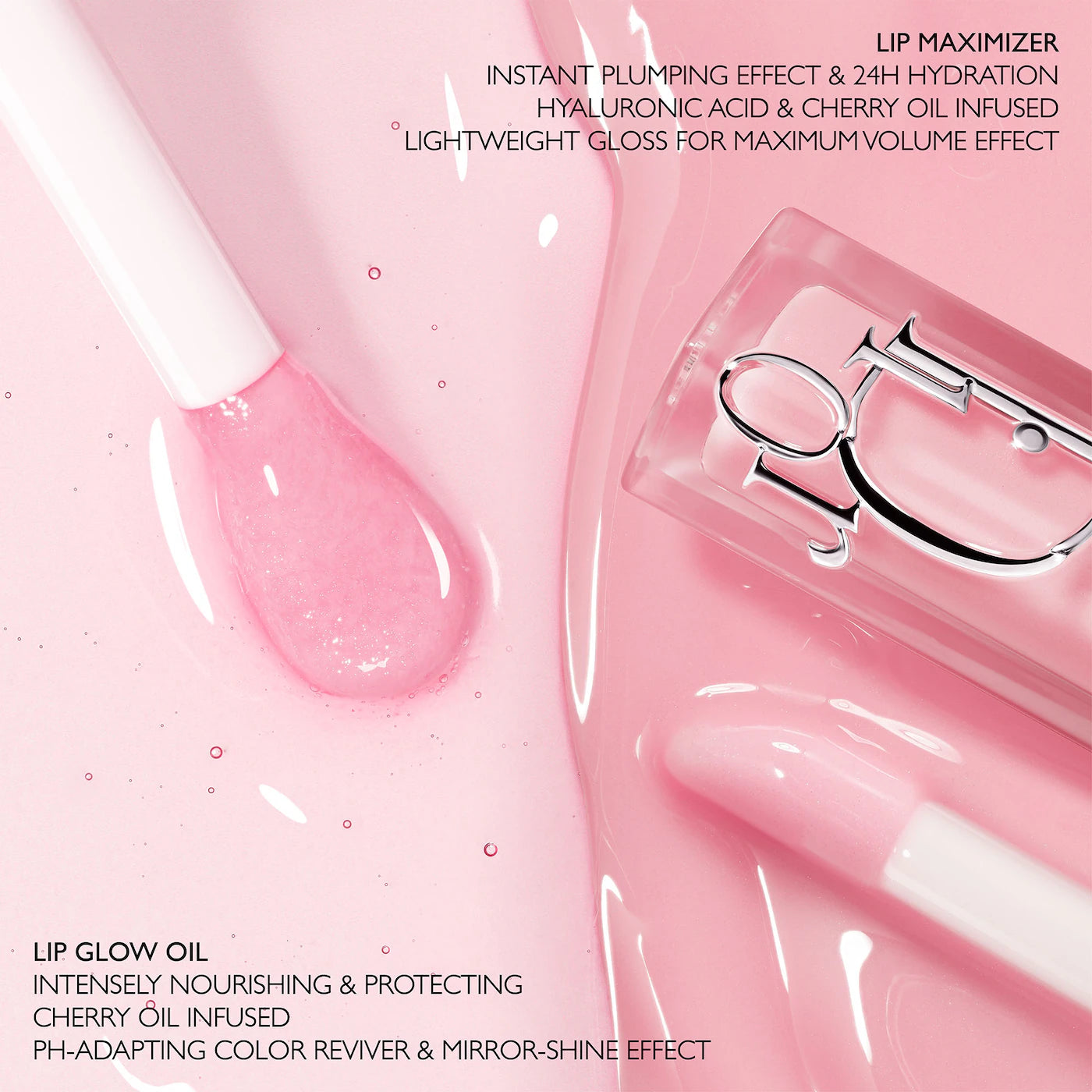 DIOR Lip Glow Oil Hydrating High-Shine Gloss