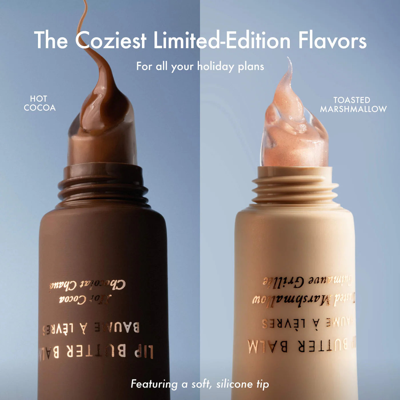 SuSummer Fridays The Holiday Trio Set with Lip Butter Balm in Hot Cocoa & Toasted Marshmallow -BAJO PEDIDO-