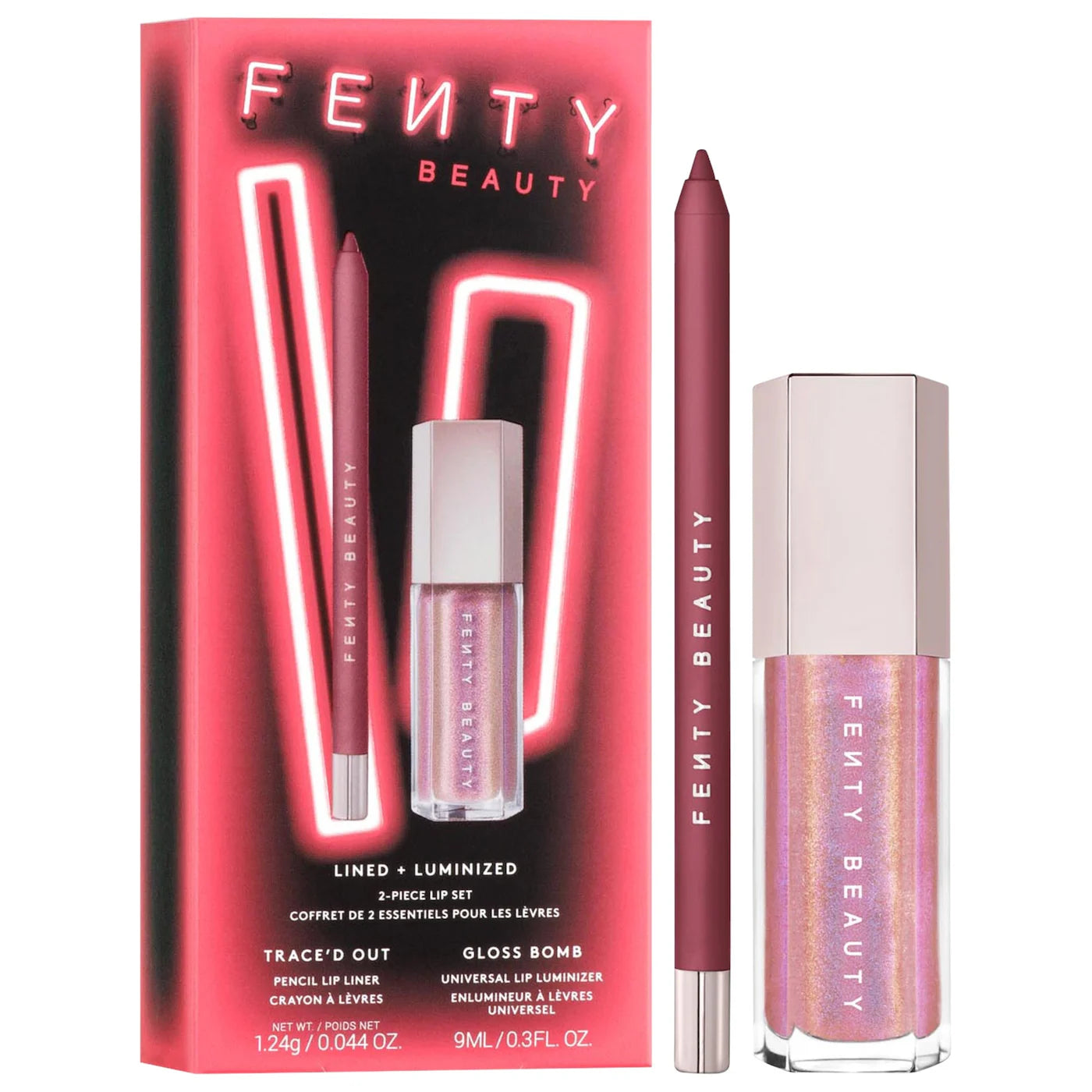 Fenty Beauty by Rihanna  Lined + Luminized 2-Piece Lip Set -BAJO PEDIDO-
