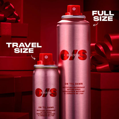 ONE/SIZE by Patrick Starrr On 'Til Dawn Mattifying Waterproof Setting Spray Big & Bitty Duo -BAJO PEDIDO-