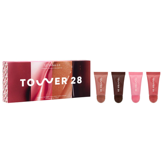 Tower 28 Beauty Mini Lil' Softies LipSoftie Lip Treatment Set -BAJO PEDIDO-