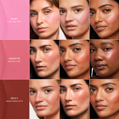 Saie Mini Dew Blush™ Trio Gift Set -BAJO PEDIDO-