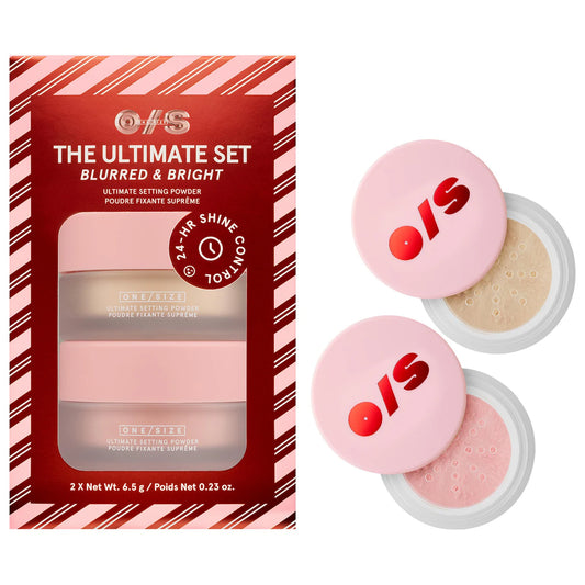 ONE/SIZE by Patrick Starrr  Ultimate Blurring Setting Powder Blurred & Bright Travel Duo -BAJO PEDIDO-